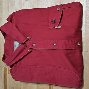 🎯 Beretta Red Long Sleeve Shooting Hunting Shirt XXL